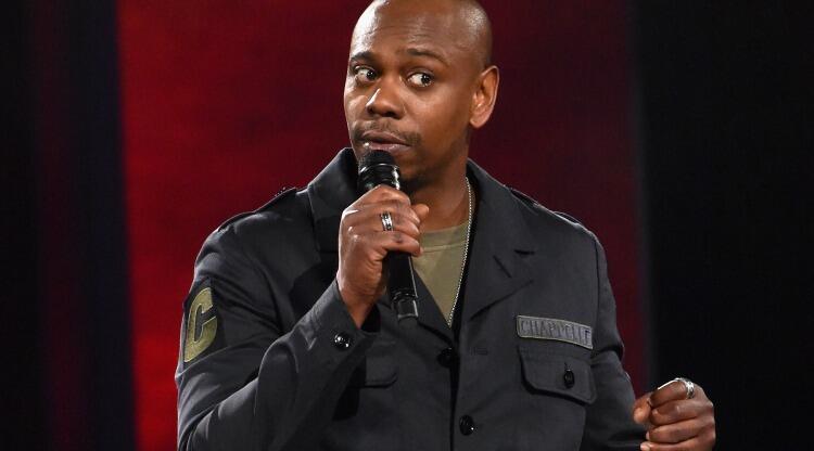 Dave Chappelle performs to a sold out crowd onstage at the Hollywood Palladium on March 25, 2016 in Los Angeles, California.