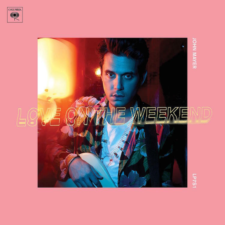 John Mayer 'Love on the Weekend' Cover art