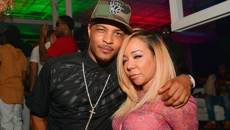 ATLANTA, GA - AUGUST 15:  T.I. and Tameka 'Tiny' Harris attend young thugs 25th birthday and PUM Campaign on August 15, 2016 in Atlanta, Georgia.  (Photo by Prince Williams/Getty Images for PUMA)