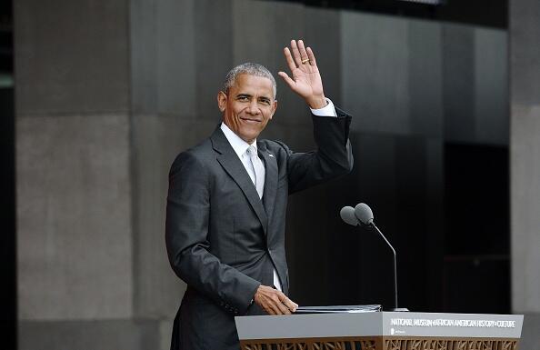 WASHINGTON, DC - SEPTEMBER 24:  U.S President Barack Obama speaks at the opening ceremony of the Smithsonian National Museum of African American History and Culture on September 24, 2016 in Washington, DC. The museum is opening thirteen years after Congress and President George W. Bush authorized its construction.  (Photo by Olivier Douliery-Pool/Getty Images)
