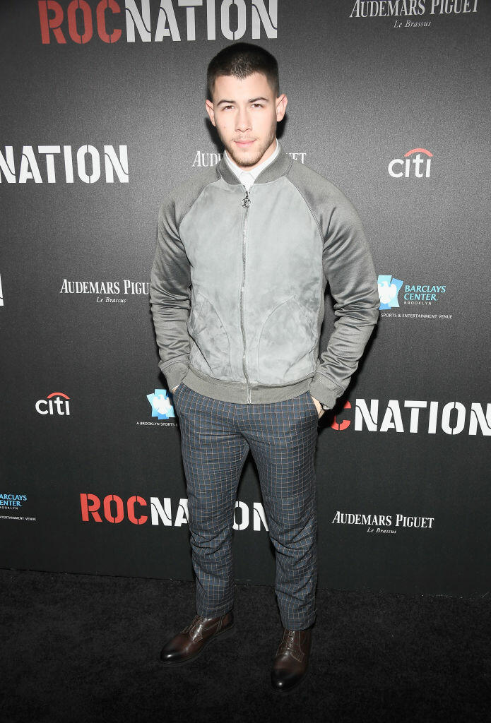 LOS ANGELES, CA - FEBRUARY 11:  Singer-songwriter Nick Jonas attends 2017 Roc Nation Pre-Grammy Brunch at a private residence on February 11, 2017 in Los Angeles, California.  (Photo by Frazer Harrison/Getty Images for Roc Nation)