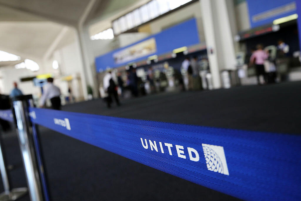 NEWARK, NJ - JULY 08:  The United Airlines terminal is viewed at Newark Liberty Airport on July 8, 2015 in Newark, New Jersey. A computer system glitch caused thousands of United Airlines flights throughout major airports to be grounded Wednesday morning. The issue was resolved by late morning with some ripple delays still being felt at airports throughout the country.  (Photo by Spencer Platt/Getty Images)
