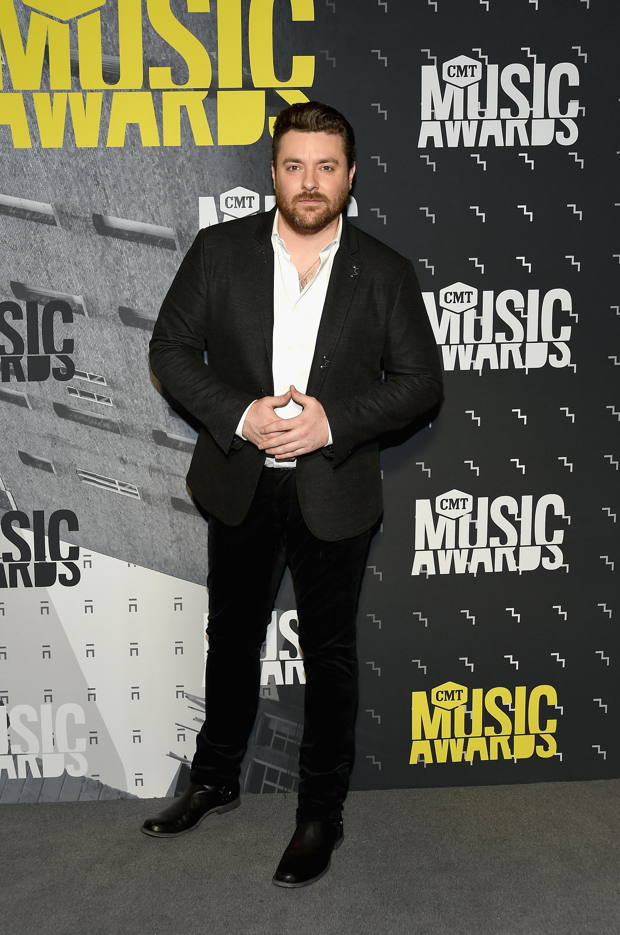 NASHVILLE, TN - JUNE 07:  Musical artist Chris Young  attends the 2017 CMT Music awards at the Music City Center on June 7, 2017 in Nashville, Tennessee.  (Photo by Rick Diamond/Getty Images for CMT)