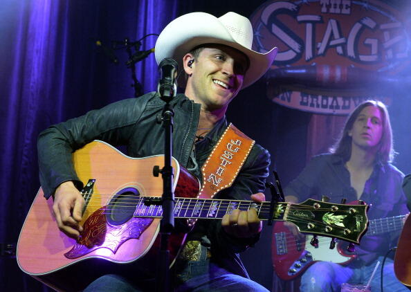 NASHVILLE, TN - NOVEMBER 13:  Singer/Songwriter Justin Moore performs during a taping of 