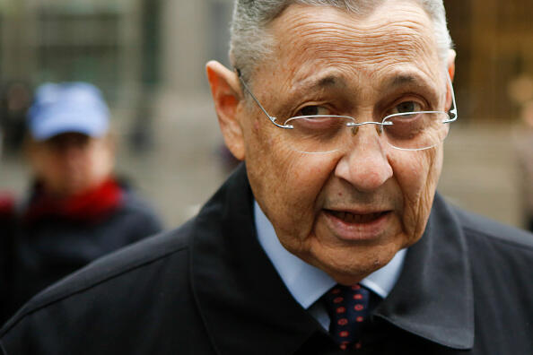 NEW YORK, NY - MAY 03: Former New York Assembly Speaker Sheldon Silver arrives to federal court in Lower Manhattan on May 3, 2016 in New York City.  Former New York state assembly speaker Silver will be sentenced to prison for corruption schemes that federal officials said captured $5 million over a span of two decades  (Photo by Eduardo Munoz Alvarez/Getty Images)