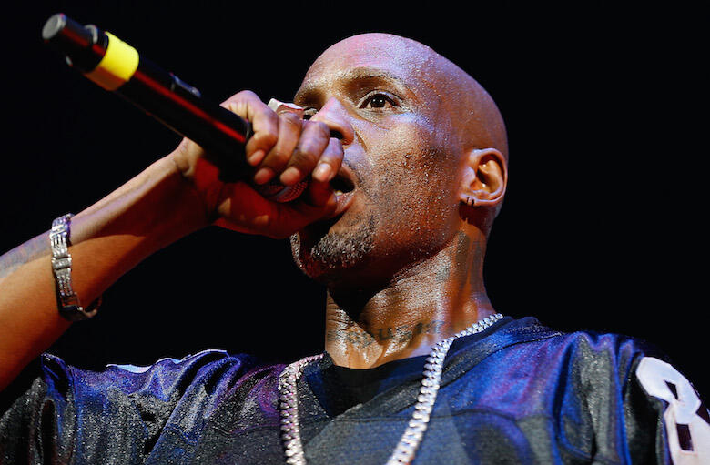 NEW YORK, NY - APRIL 21:  DMX performs during the Ruff Ryders and Friends Reunion Tour Past, Present and Future at Barclays Center of Brooklyn on April 21, 2017 in New York City.  (Photo by John Lamparski/Getty Images)
