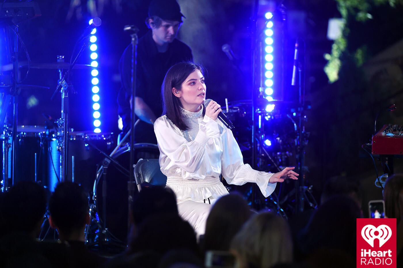 Lorde performs during the iHeartRadio Secret Sessions by AT&T at the magical Houdini Estate on August 29, 2017 in Los Angeles, California.   <p><span style=