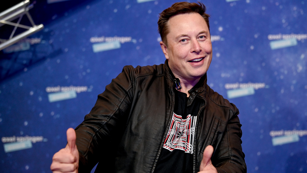 Elon Musk Immortalized As Goat Straddling Rocket In Massive Statue Iheart