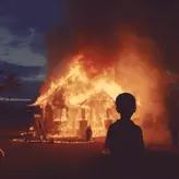 Burning Down artwork
