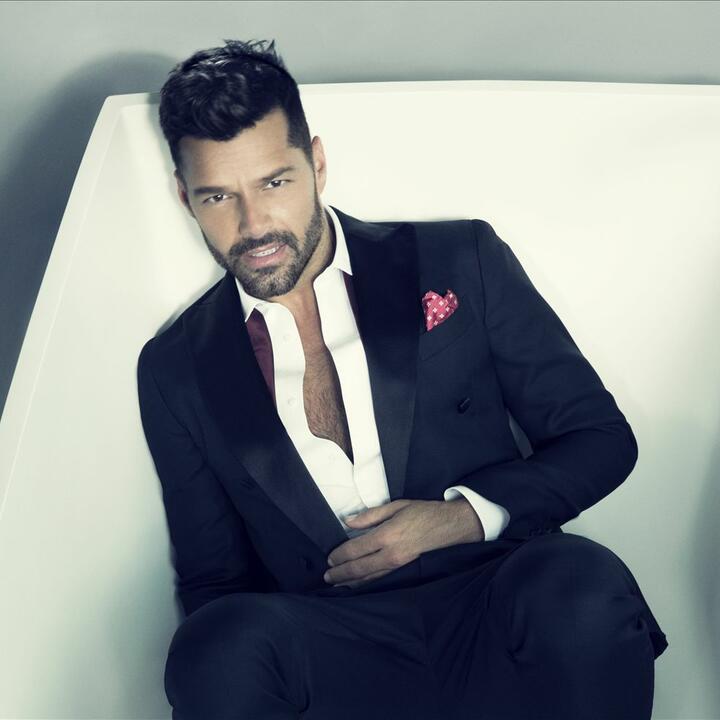 Ricky Martin with Christina Aguilera