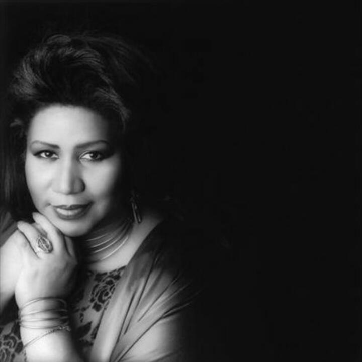 Aretha Franklin and Joe Ligon of The Mighty Clouds Of Joy