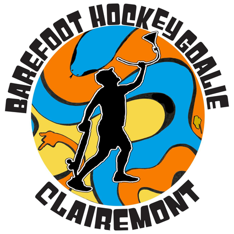 Barefoot Hockey Goalie