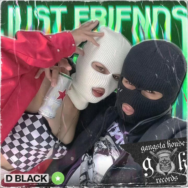 D. Black