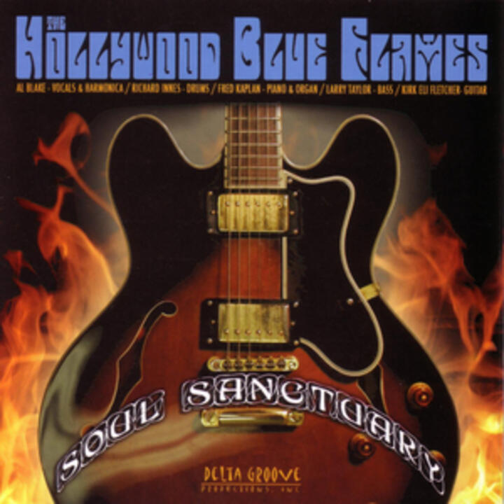 Hollywood Blue Flames