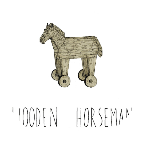 Wooden Horseman