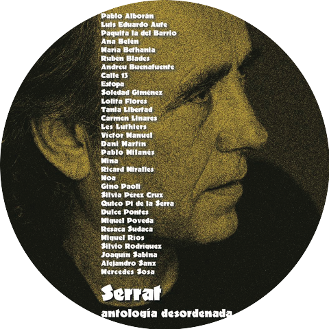 Joan Manuel Serrat con Ana Belen, Miguel Rios y Victor Manuel