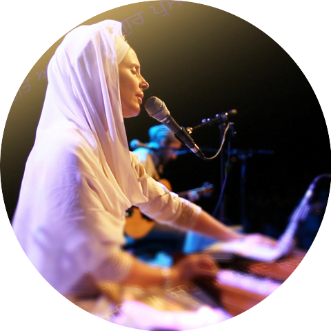 Snatam Kaur with GuruGanesha Singh