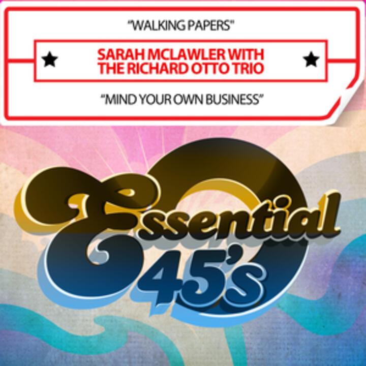 Sarah McLawler with The Richard Otto Trio
