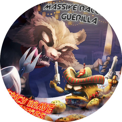Massive Raccoon Guerilla