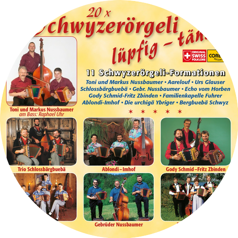 Schwyzerörgeli-Duo Toni und Markus Nussbaumer