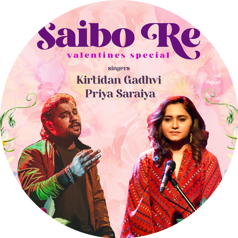 Kirtidan Gadhvi and Priya Saraiya