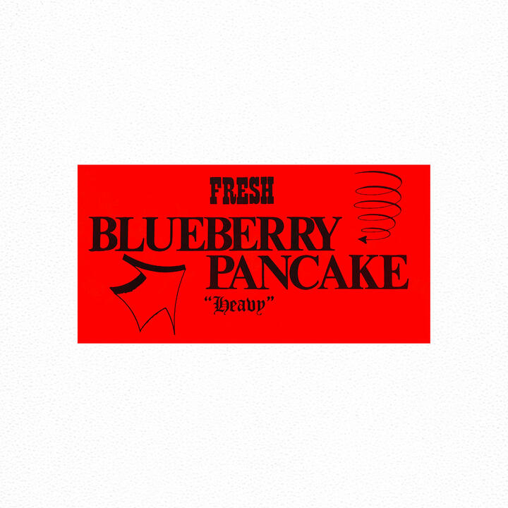 Fresh Blueberry Pancake