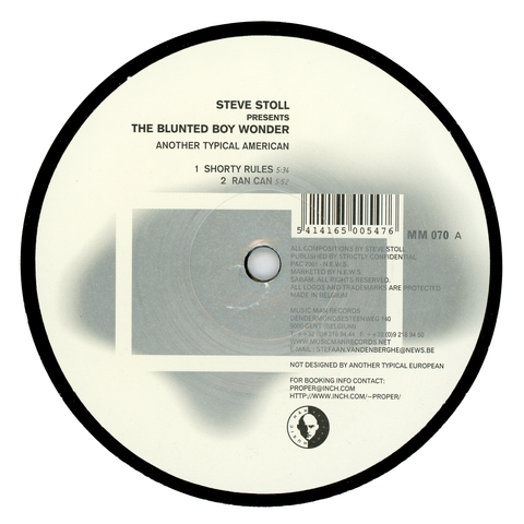 Steve Stoll presents The Blunted Boy wonder