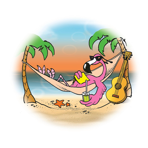 The Chillin' Flamingo