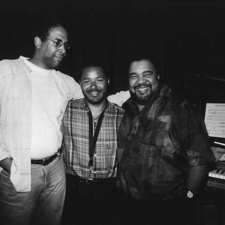 George Duke with Al "Embamba" Johnson & Leon "Ndugu" Chancler
