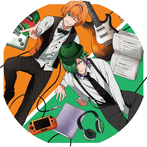 Senri Nito (CV:Natsuki Hanae) & Takaomi Shishimaru (CV:Yuma Uchida)