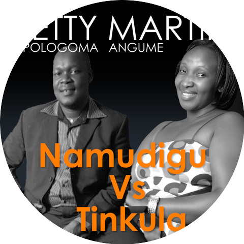 Betty Mpologoma and Martin Angume