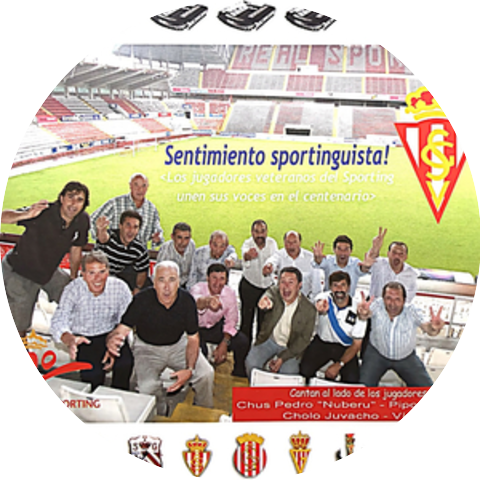 Pipo Prendes & Jugadores veteranos del Sporting de Gijón