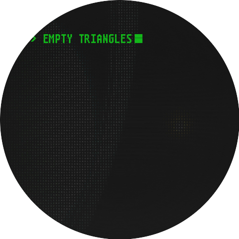 Empty Triangles