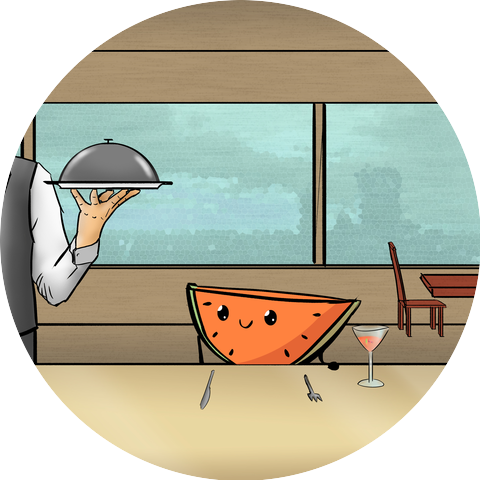 Lofi Fruits Music & Orange Stick