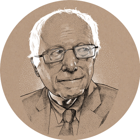 Thurston Moore & Bernie Sanders
