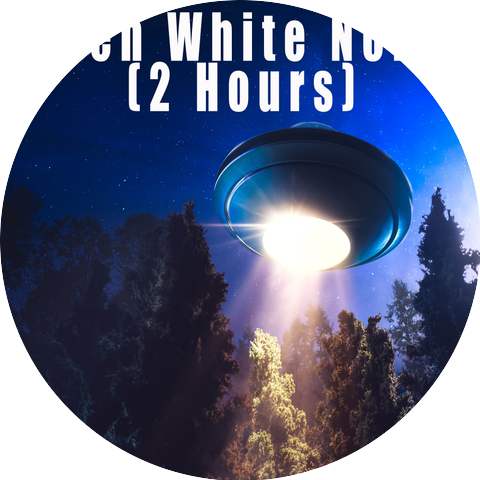 UFO Alien White Noise