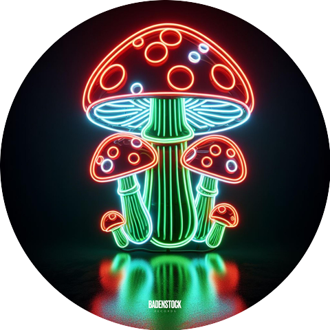 Neon Mushroom