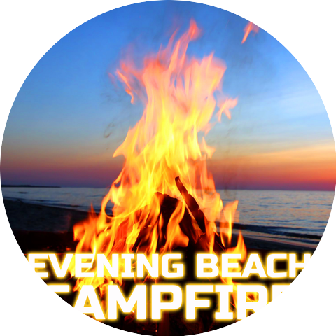 Evening Beach Campfire Sound