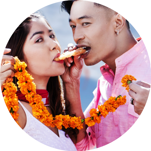 Amrit Ghole Lama and Asmita Adhikari