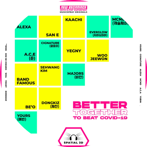 2021 New Beginnings with K-Pop Stars