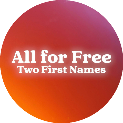 Two First Names
