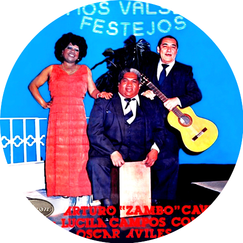Lucila Campos with Oscar Avilés