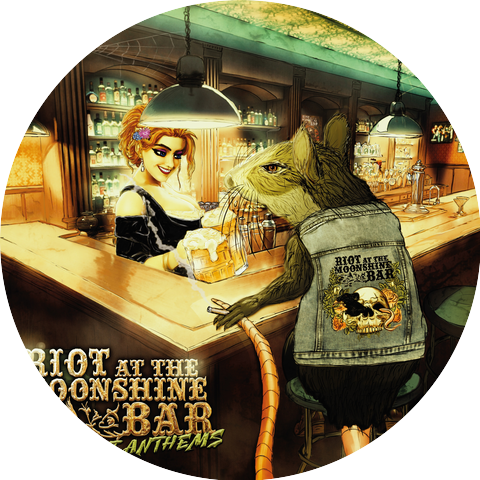 Riot at the moonshine bar