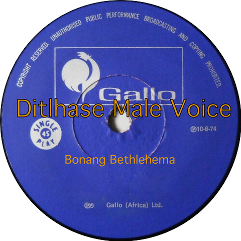 Ditlhase Male Voice