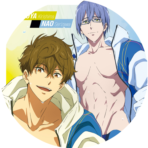 Natsuya Kirishima (CV: Kenji Nojima) & Nao Serizawa (CV: Satoshi Hino)