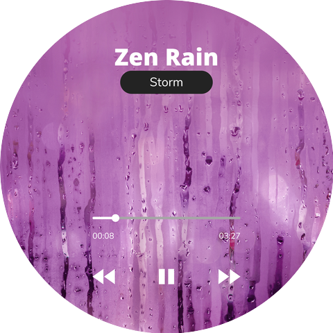 Zen Rain Storm