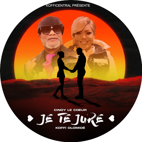 Cindy Le Coeur and Koffi Olomide