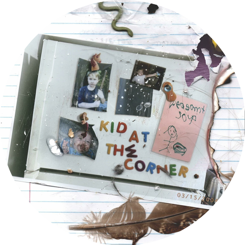 kid at the corner
