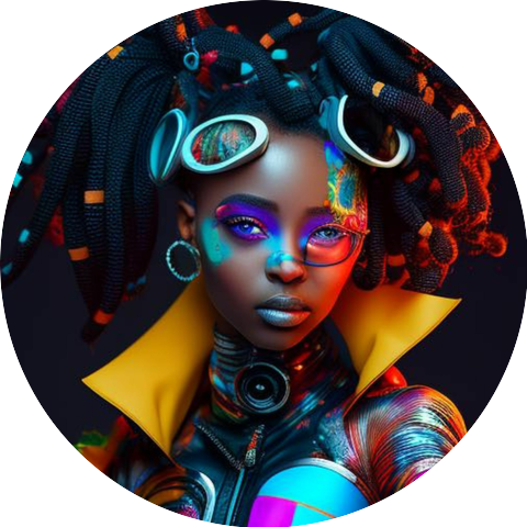 Futuristic Rave Girl