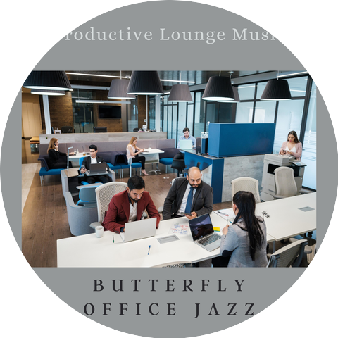 Butterfly Office Jazz with Focus & Work